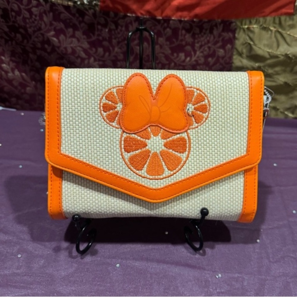 Disney Crossbody Orange and Cream Women's Removable Chain Crossbody Bag - Picture 4 of 5
